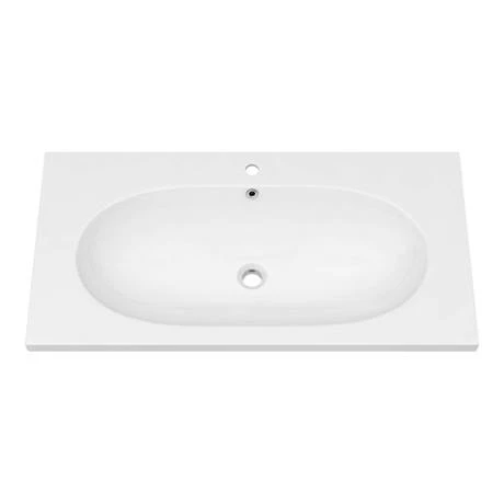 Venice 900mm Wall Hung Basin with Brushed Brass Towel Rail Frame inc. Tap + Bottle Trap 2 Venice 900mm Wall Hung Basin with Brushed Brass Towel Rail Frame inc. Tap + Bottle Trap - Image 2