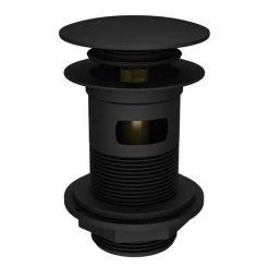 Venice Matt Black 600mm Framed Washstand and Basin inc. Tap + Waste -Victorian Plumbing Store VNWS60T D3 460