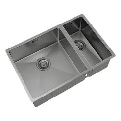 Venice 1.5 Bowl Undermount Stainless Steel Kitchen Sink -Victorian Plumbing Store VSNK079 D2 460