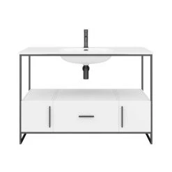 Venice 1200 Black Frame Basin Washstand incl. Solid Stone Basin 10 Venice 1200 Black Frame Basin Washstand incl. Solid Stone Basin -Victorian Plumbing Store VWS12 n d5 460