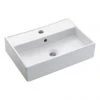 Crosswater - Turin 1 Tap Hole Countertop or Wall Mounted Basin - 500 x 350mm