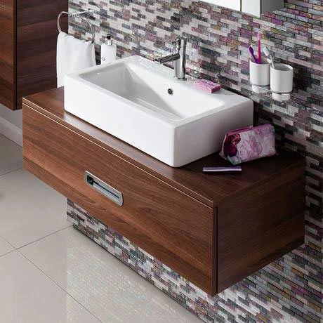 Crosswater - Air 60 1 Tap Hole Countertop or Wall Mounted Basin - 600 x 390mm 3 Crosswater - Air 60 1 Tap Hole Countertop or Wall Mounted Basin - 600 x 390mm - Image 3