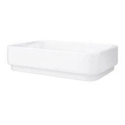 600 x 450mm White Shelf with Miami Basin -Victorian Plumbing Store WSVES205 DETAIL2 460