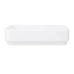 600 x 450mm White Shelf with Miami Basin -Victorian Plumbing Store WSVES205 DETAIL3 460